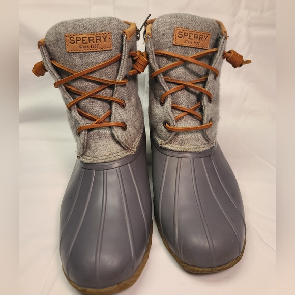 sperry men's wool duck boot
